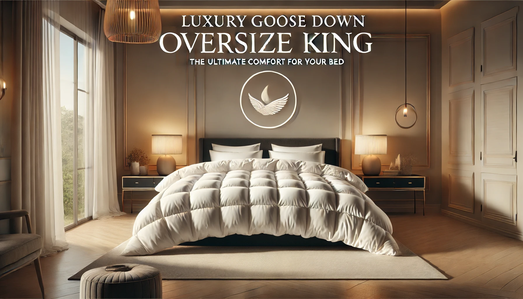 Luxury Goose Down Oversize King