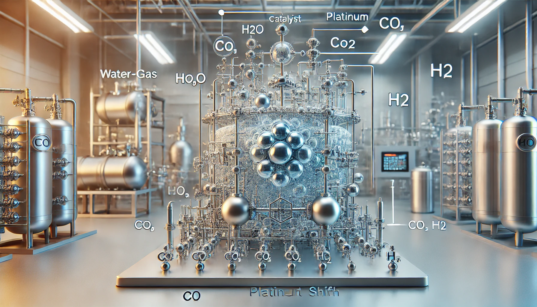 Blocking of Platinum for Water Gas Shift Catalyst