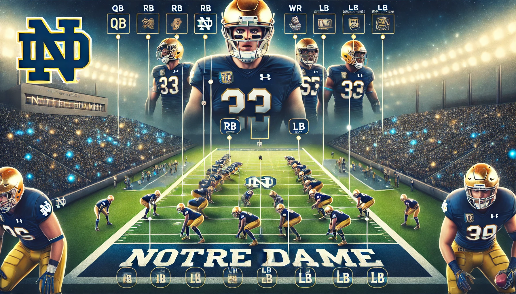 Notre Dame Depth Chart