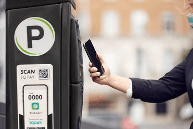 Contactless smartphone mobile apps bypassing traditional physical meters. Source: Parking Industry