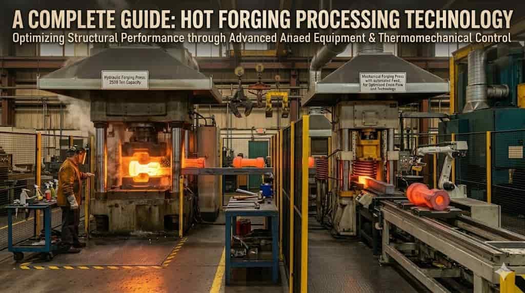 Complete guide to hot forging processing technology in heavy manufacturing