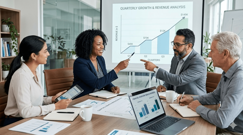 case study financing small service business
