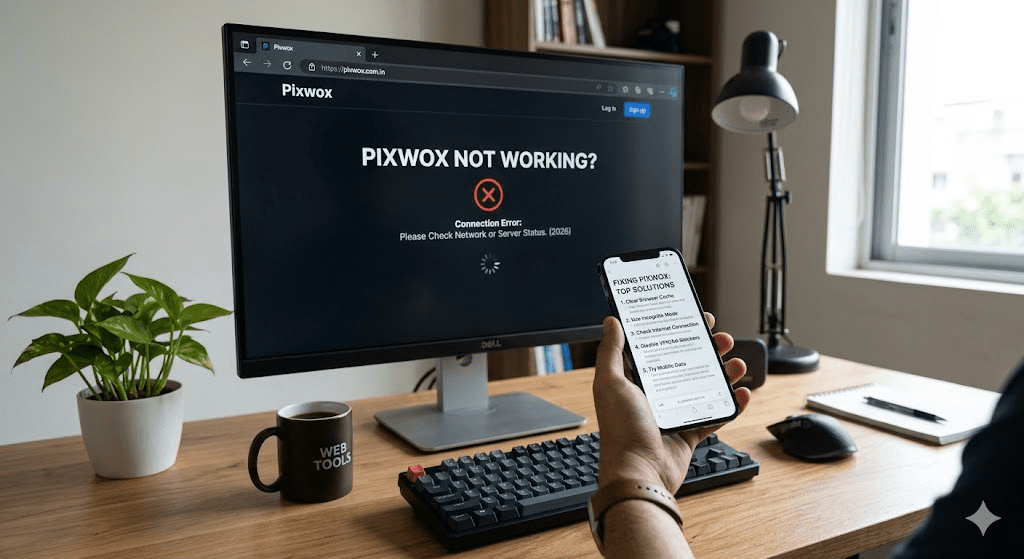 Fix Pixwox Not Working