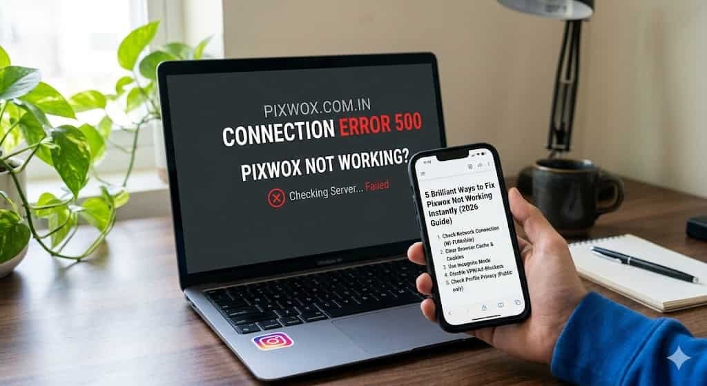 Fix Pixwox Not Working