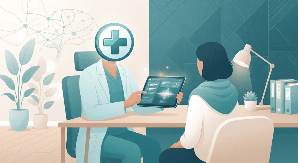 AI healthcare documentation tool used by an emerging AI company in 2026