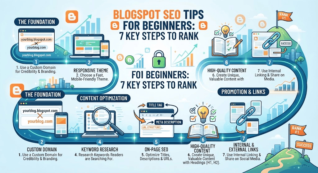 Blogspot SEO tips for beginners