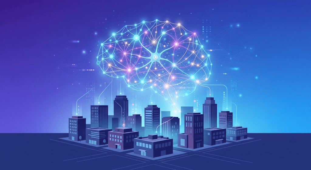 Illustration representing the best AI startups to watch in 2026