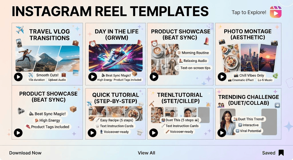 Instagram Reel Templates