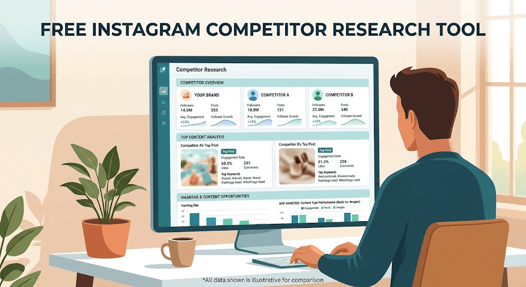 Instagram Competitor Research Free